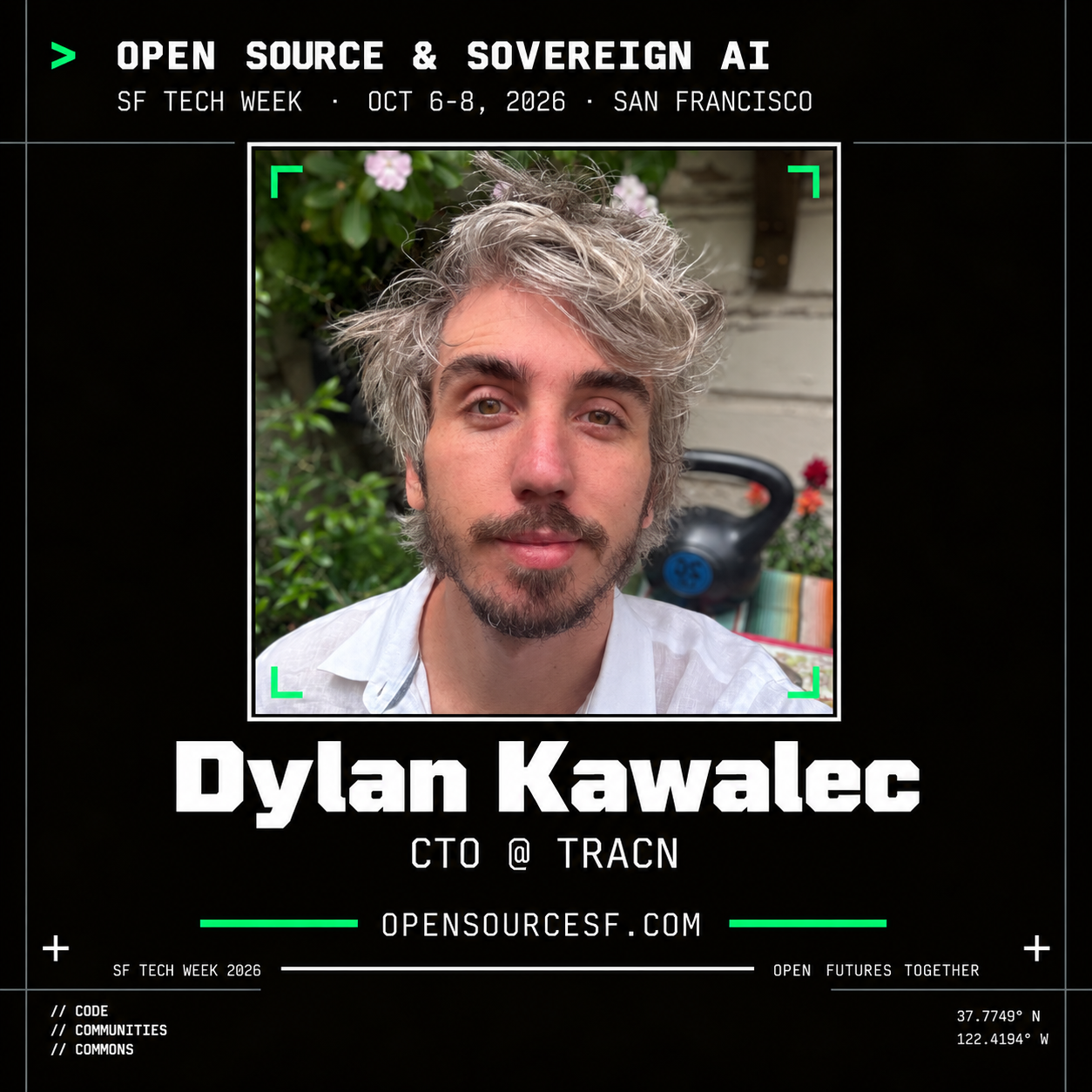 Dylan Kawalec speaker card