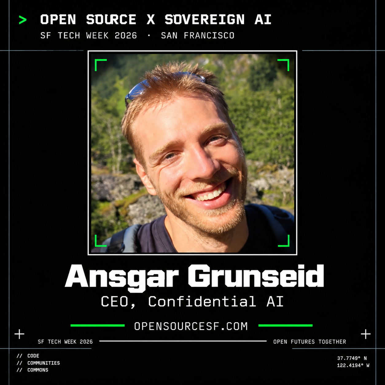 Ansgar Grunseid speaker card