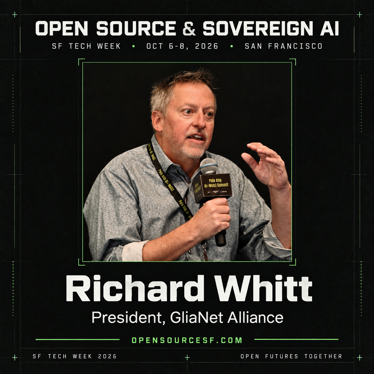 Richard Whitt speaker card
