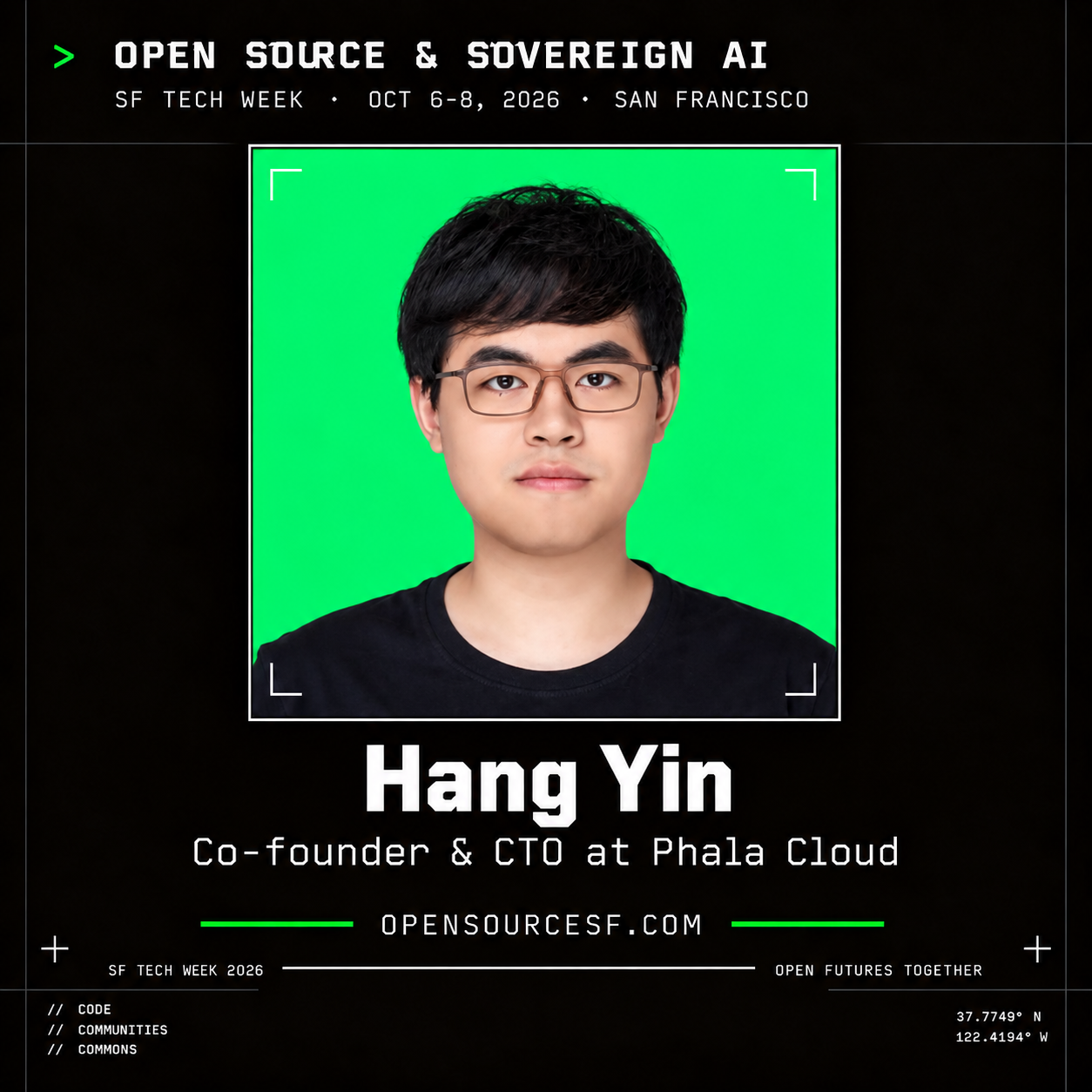 Hang Yin speaker card